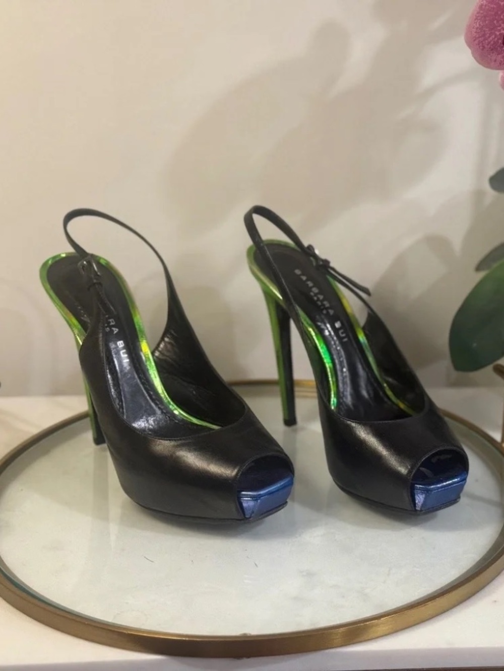 Barbara Bui Metallic Pumps